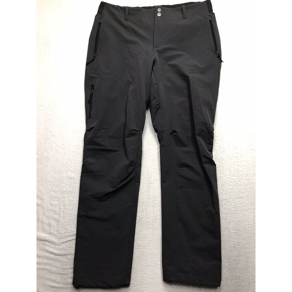 REI Co-op Activator Pant Women L Petite Gray Nylon Performance Stretch Hiking